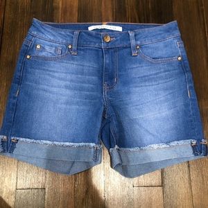 celebrity pink blue jean shorts! never worn and brand new!
